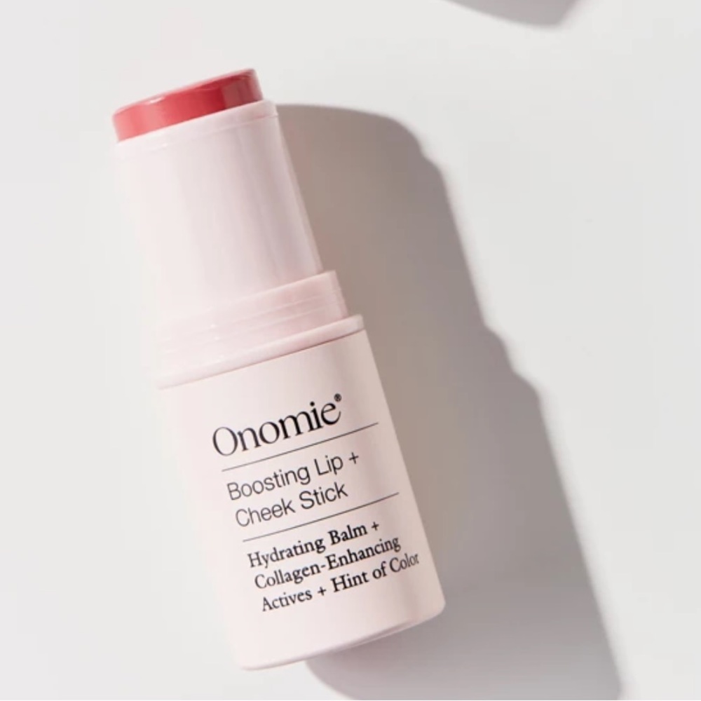 Onomie NIB Boosting Lip + Cheek Hydrating Balm - Shade - Caria Pink Nude